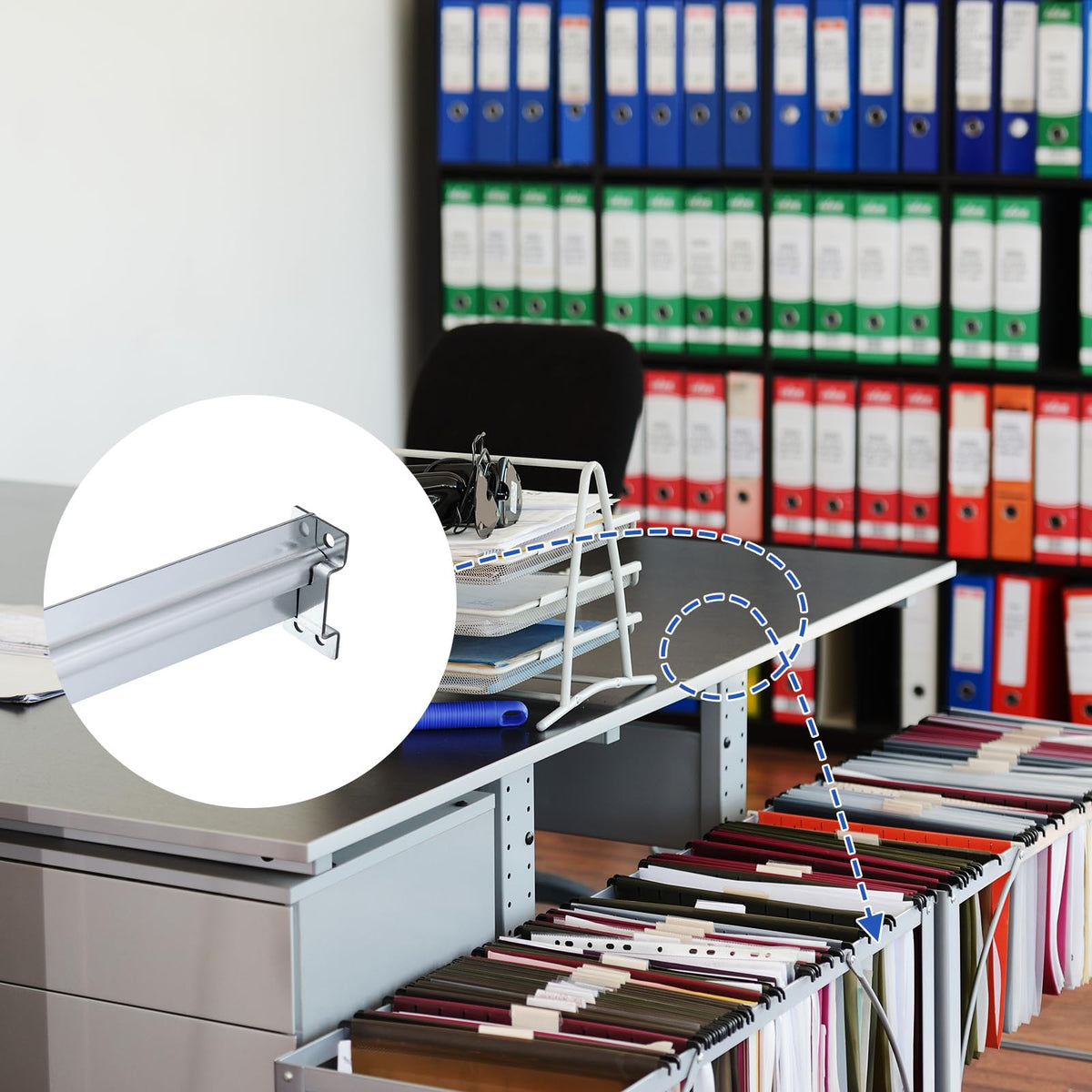 Universal Hanging File Rails 2 Pack B7780