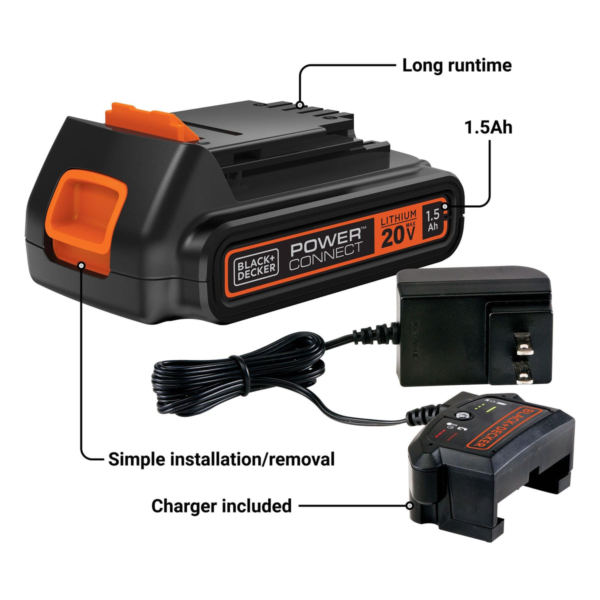 20V MAX Lithium Ion Battery + Charger A5553