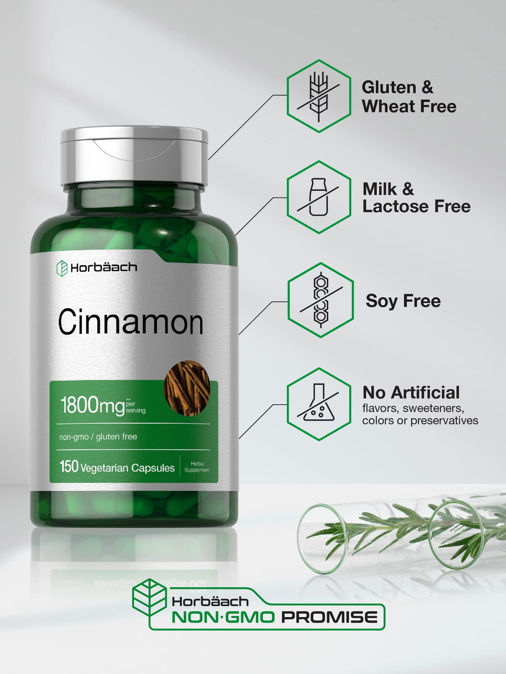 Cinnamon Capsules 150 Count N290
