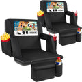Stadium Seat with Back Support and Armrests 2-Pack G823