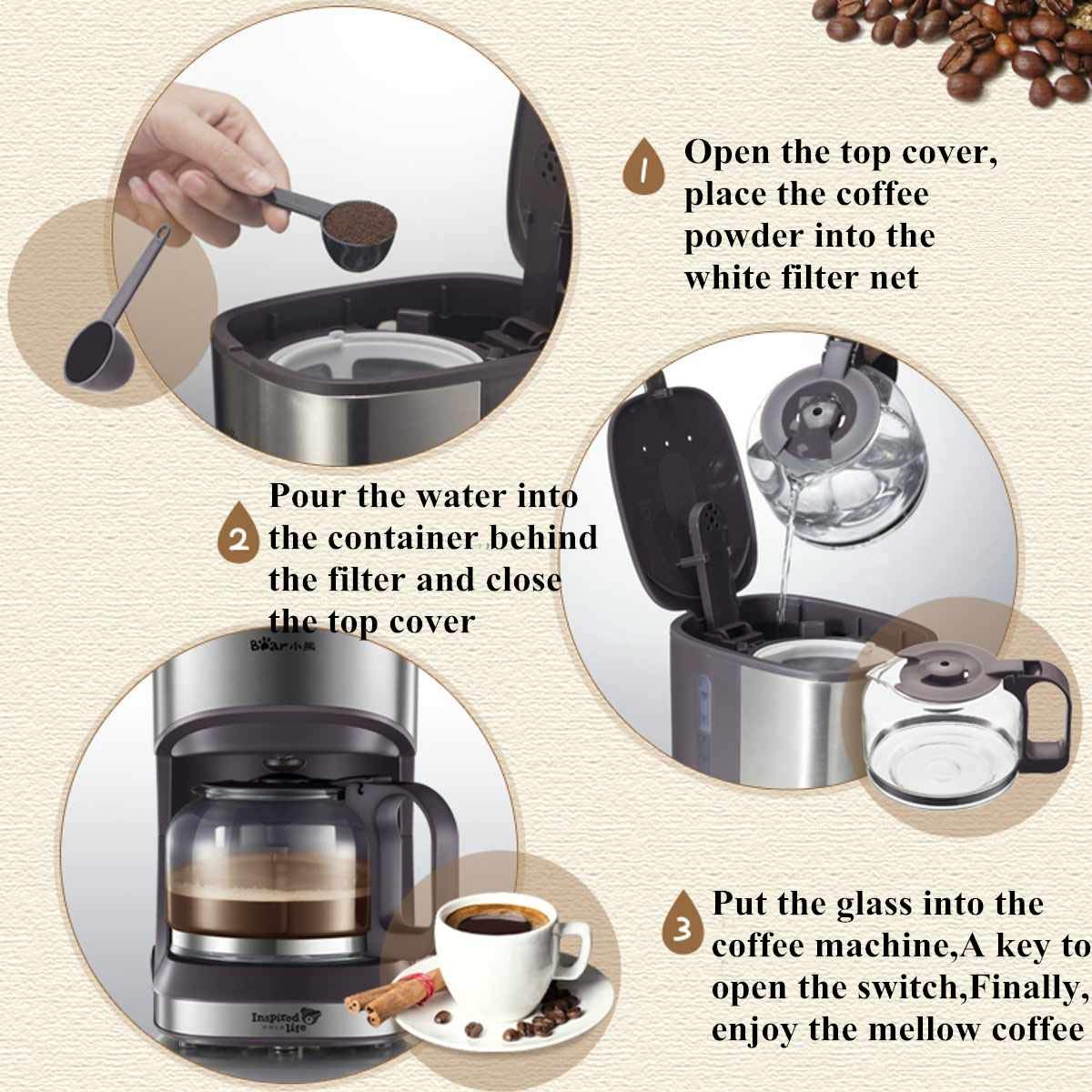 Mini 5 Cup Aluminum Mocha Espresso Coffee Maker K819134