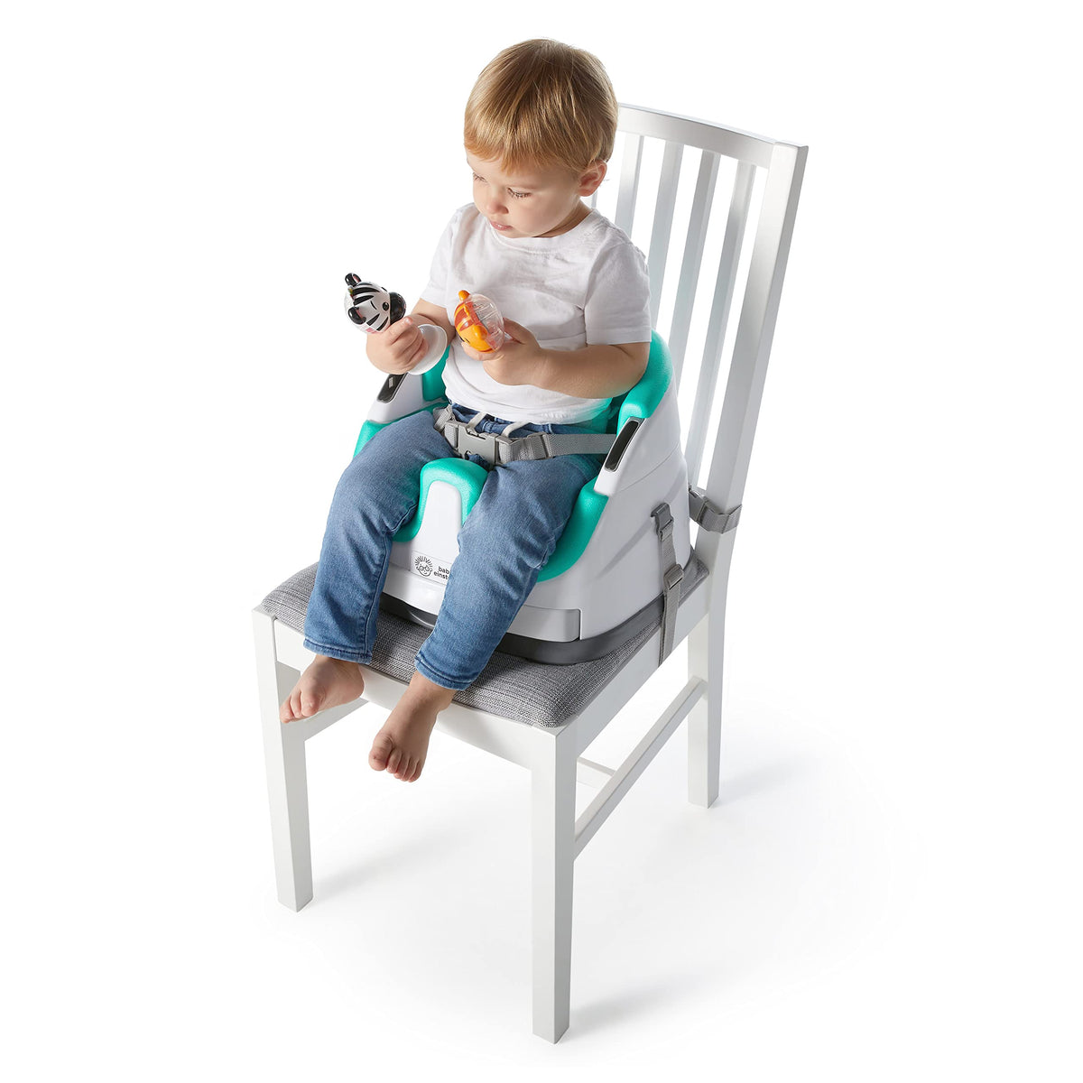Booster Feeding & Floor Activity Seat with Self-Storing Tray Y64717