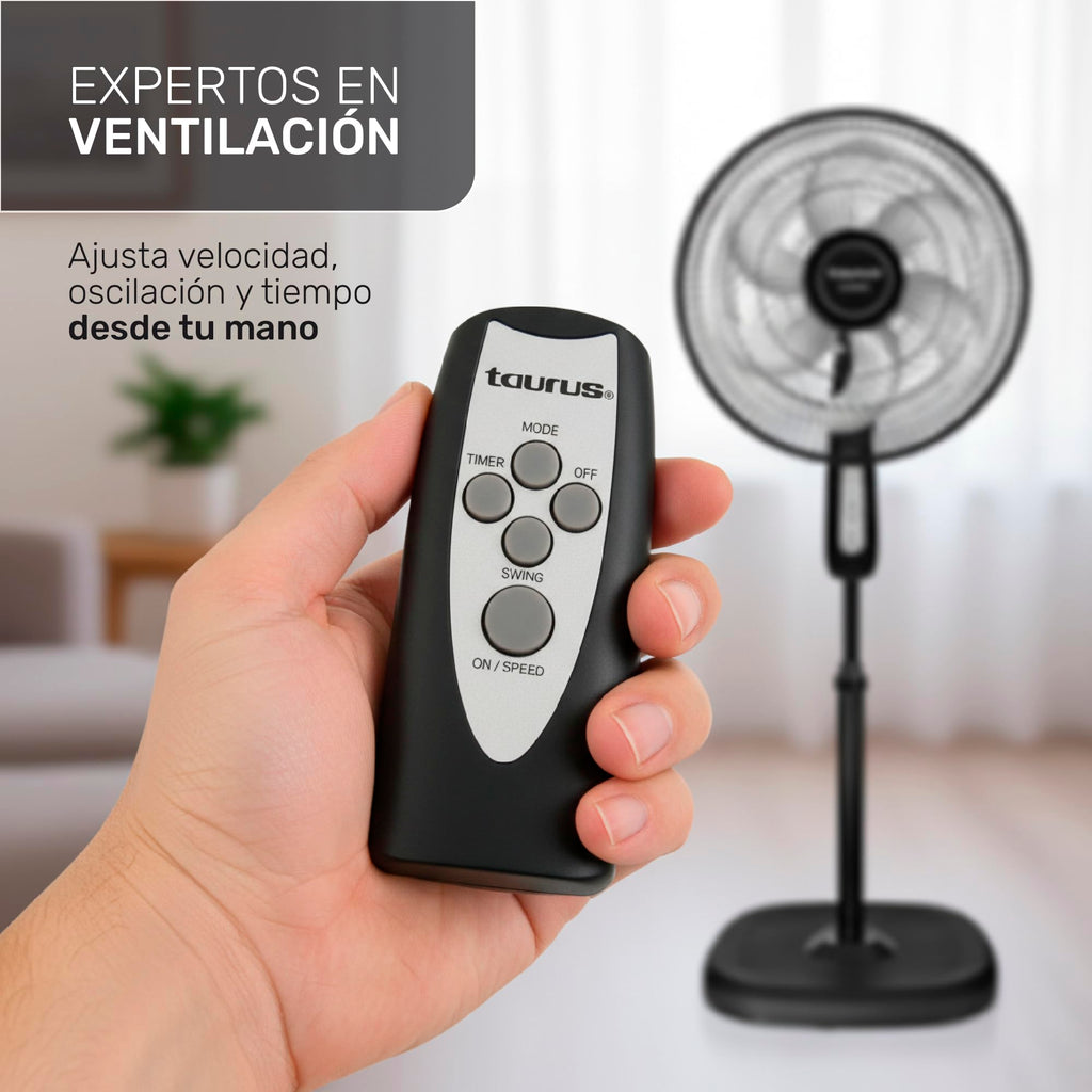 16" Oscillating Pedestal Fan with Remote Z521766