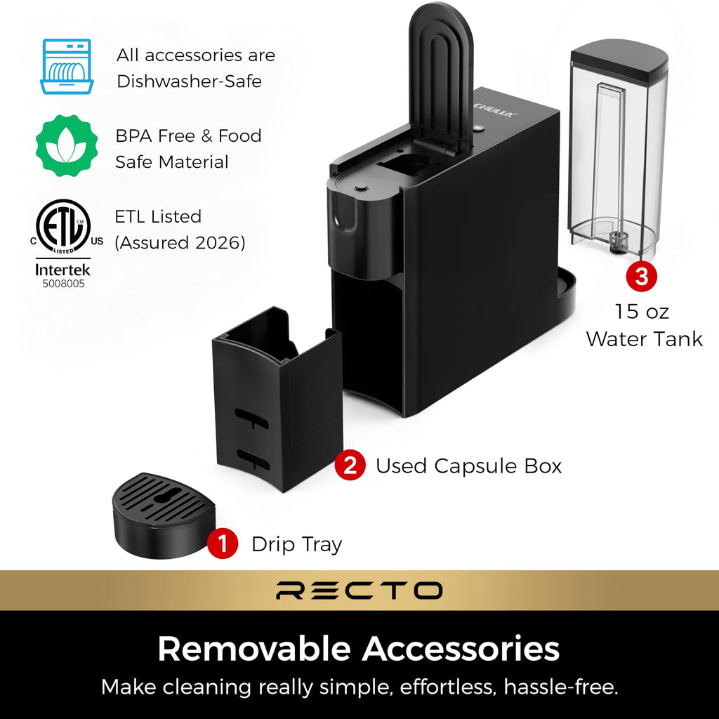 Black Espresso Machine R18973