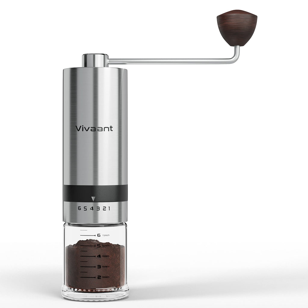 Manual Coffee Grinder Stainless Steel Conical Burr Mill P92314