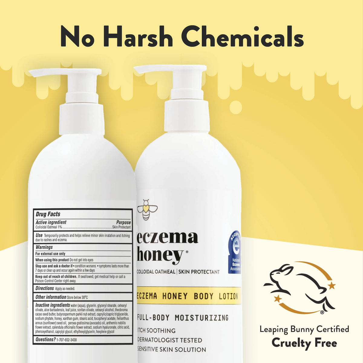 Witch Hazel & Aloe Spray & Oatmeal Body Lotion N741