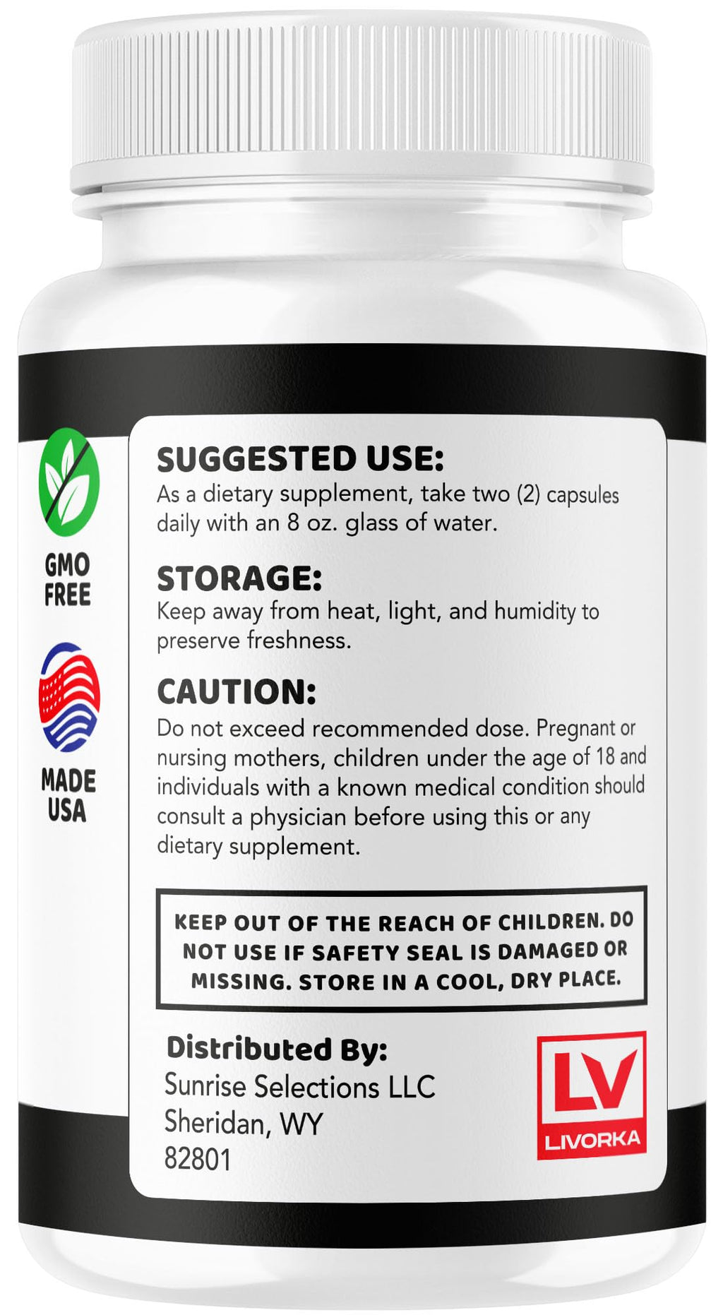 180 Capsules Supplement J632111
