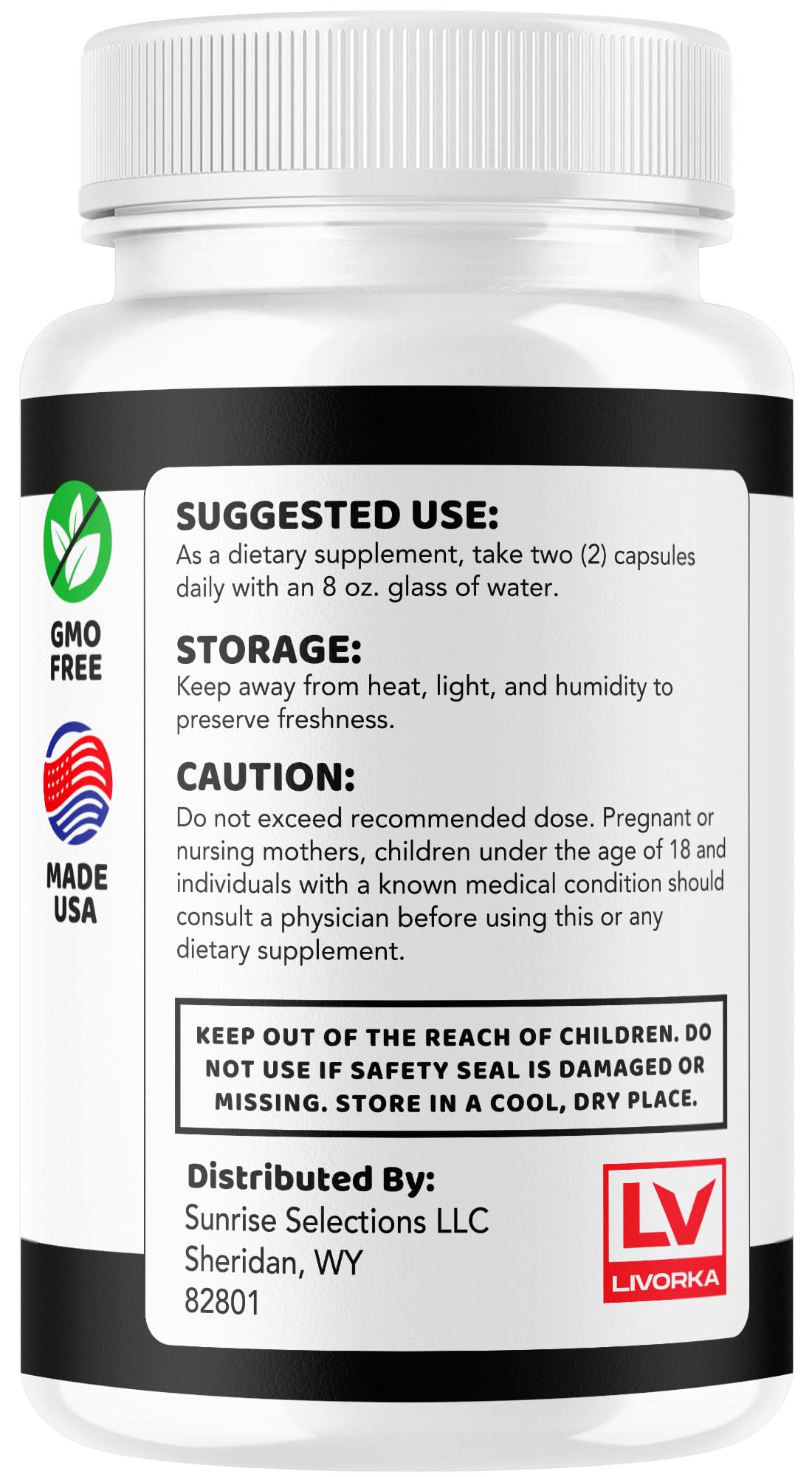 180 Capsules Supplement J632111