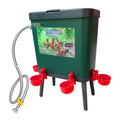 4 Gallon Automatic Float Controlled Poultry Waterer with Hose and Cups D290721