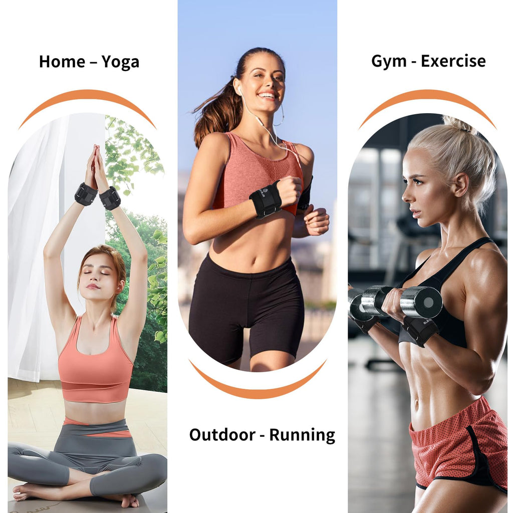 4 lbs Ankle Weights and Wrist Weights Set X58533