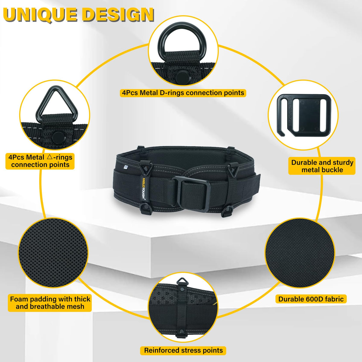Padded Electrician Tool Belt Z58332