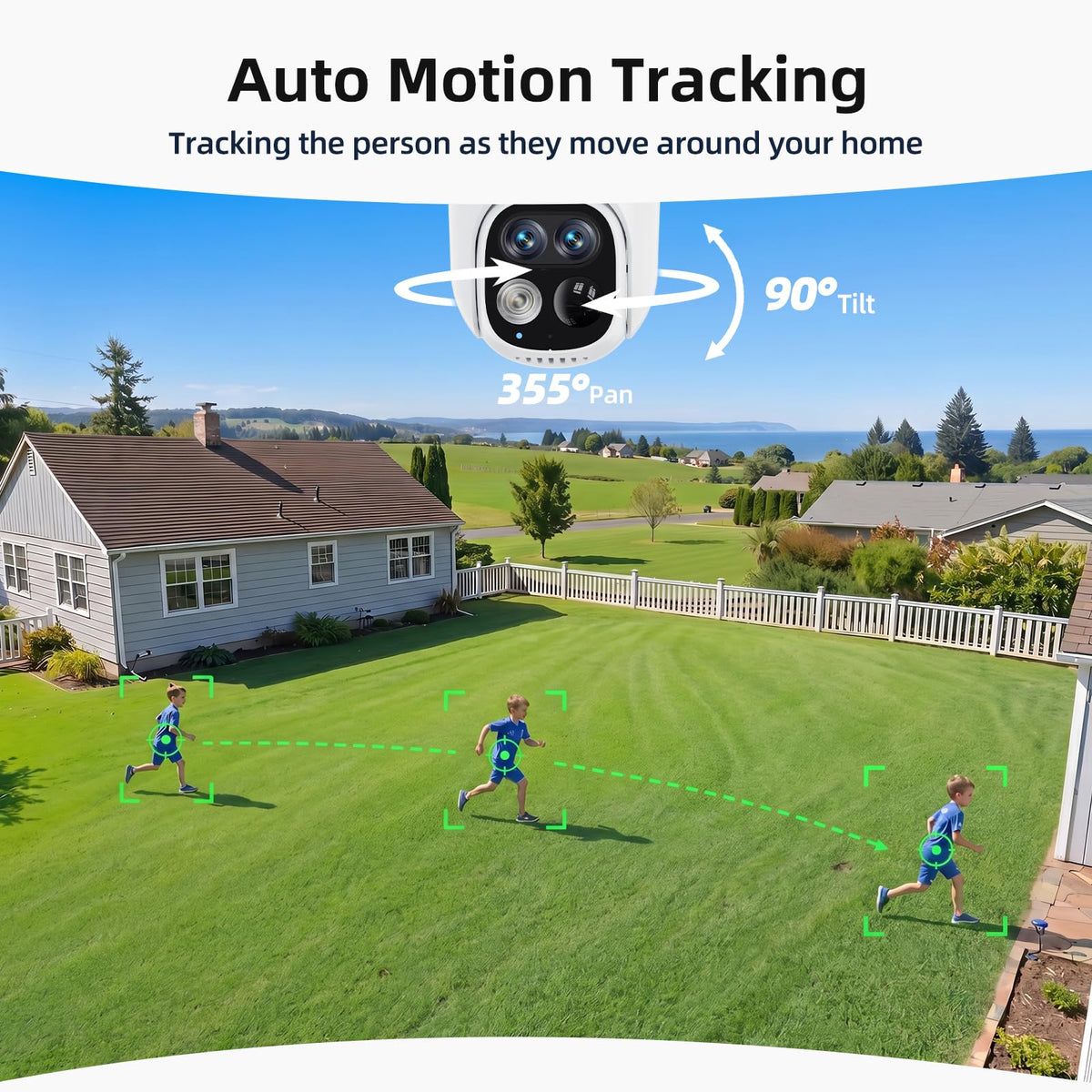 Wireless Outdoor Security Cameras 4-Cam System with Hub W14455