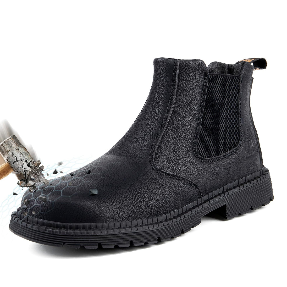 Slip On Steel Toe Work Boots N4432