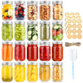 20 Pack 12 oz Mason Jars with Lids and Bands Y358