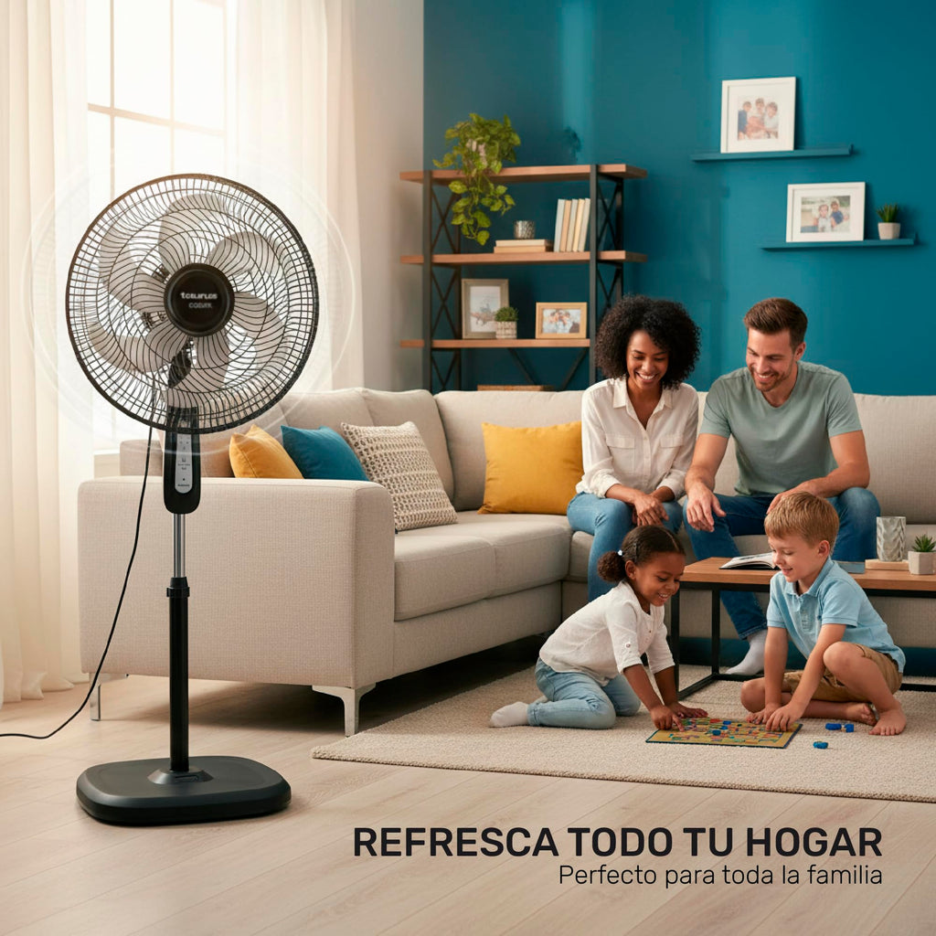 16" Oscillating Pedestal Fan with Remote Z521766