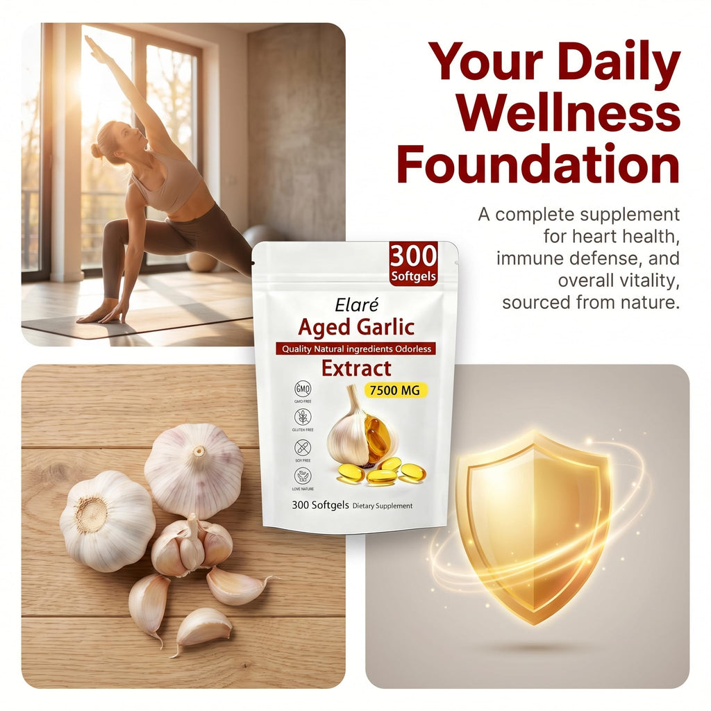 Odorless Organic Garlic Extract Capsules 300 Softgels Z5618