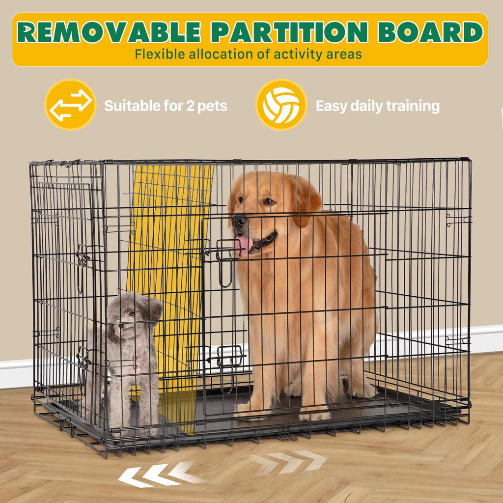 48 Inch Double Door Dog Crate E852491
