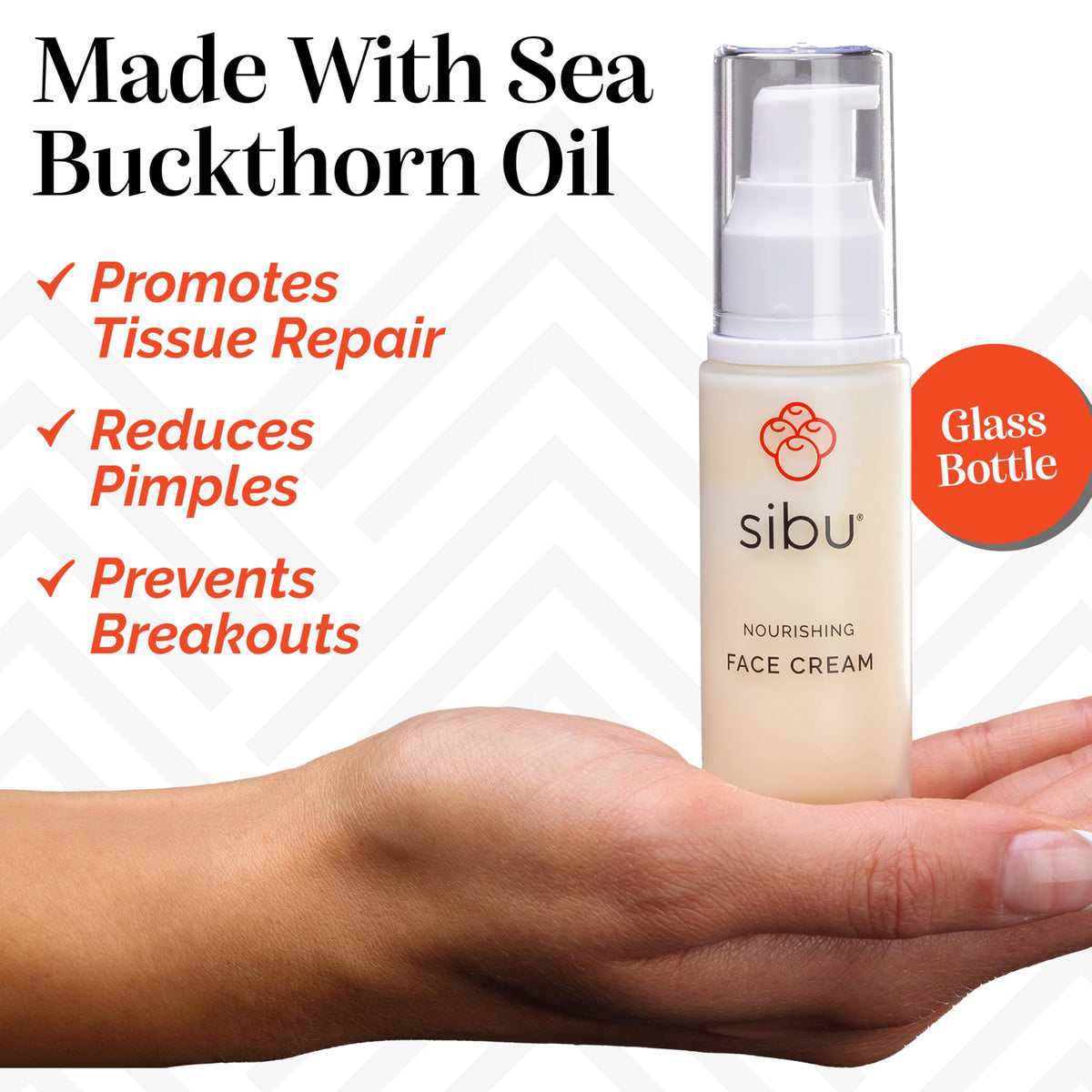 Sea Buckthorn Nourishing Face Cream 1oz 2-Pack F907