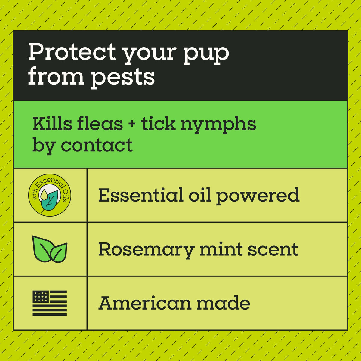 Natural Flea & Tick Spray for Dogs, 10 oz Plant-Based H115781