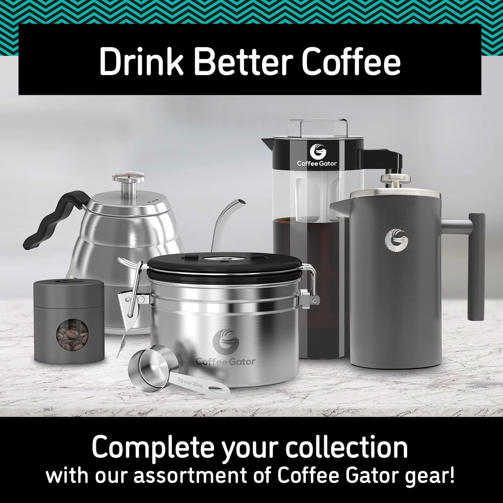 40oz Stainless Steel Gooseneck Kettle and 14oz Pour Over Coffee Maker Z51054
