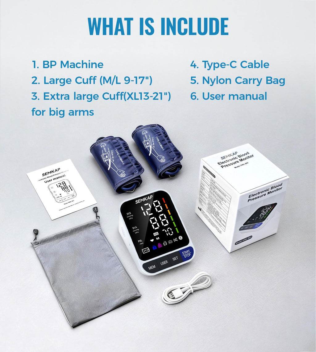 Blood Pressure Monitor with 2 Cuffs F693