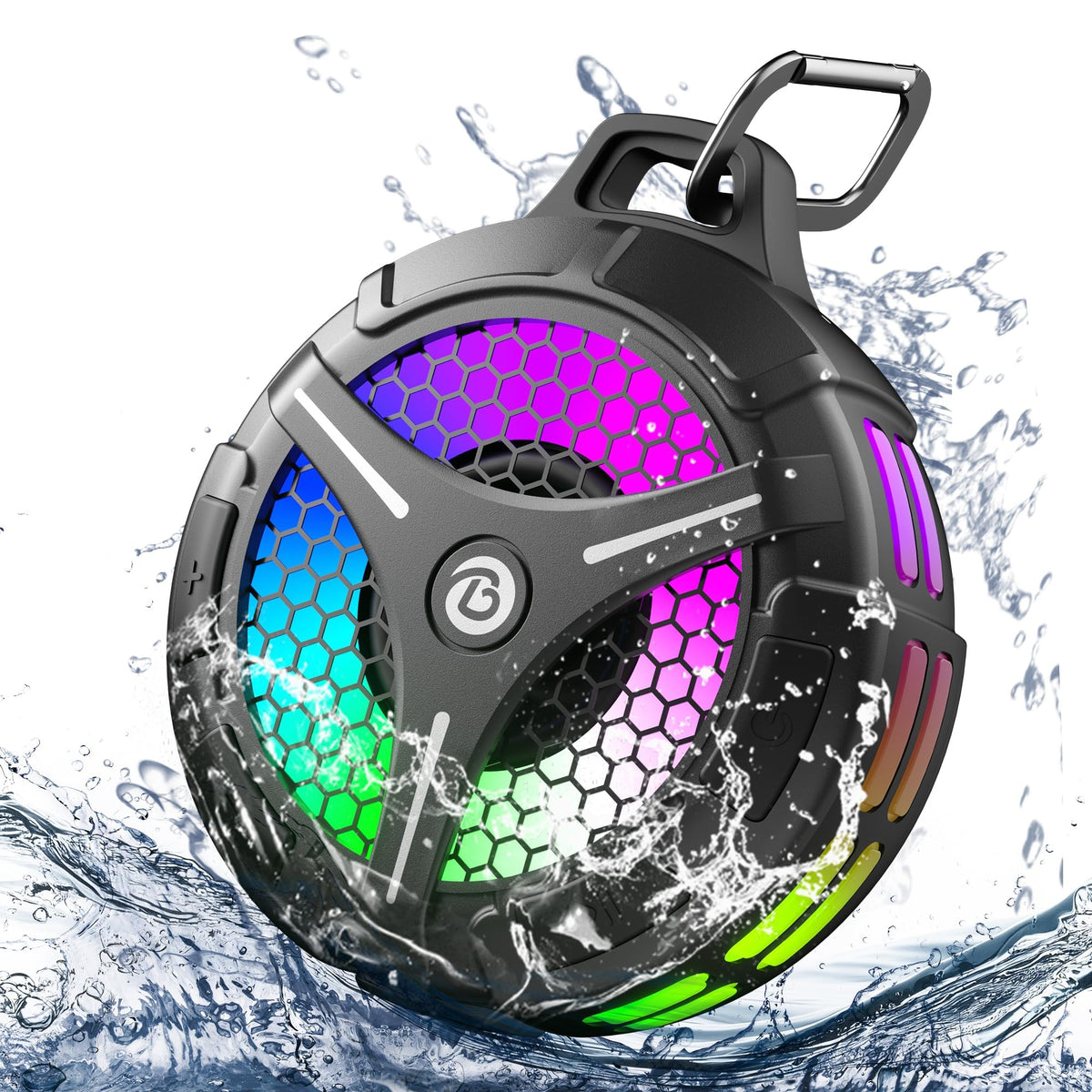 Waterproof Bluetooth Shower Speaker with Suction Cup S366