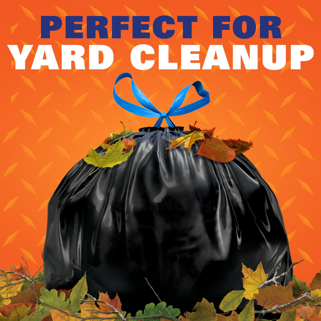 39 Gallon Black Heavy Duty Trash Bags K136
