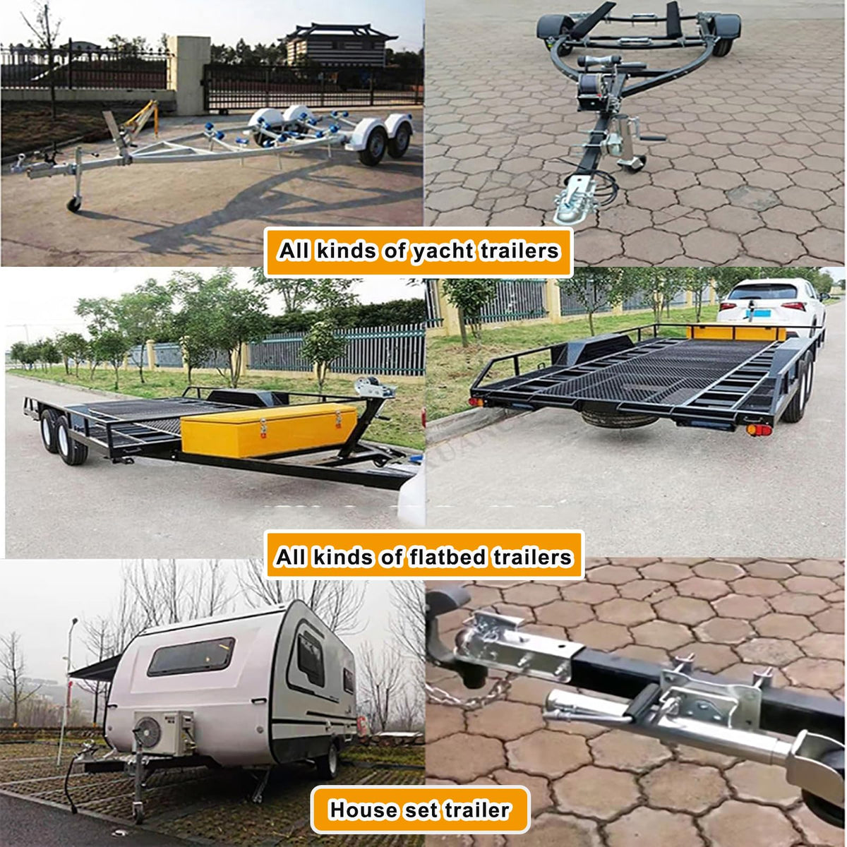 Boat Trailer Jack with Wheels L7092
