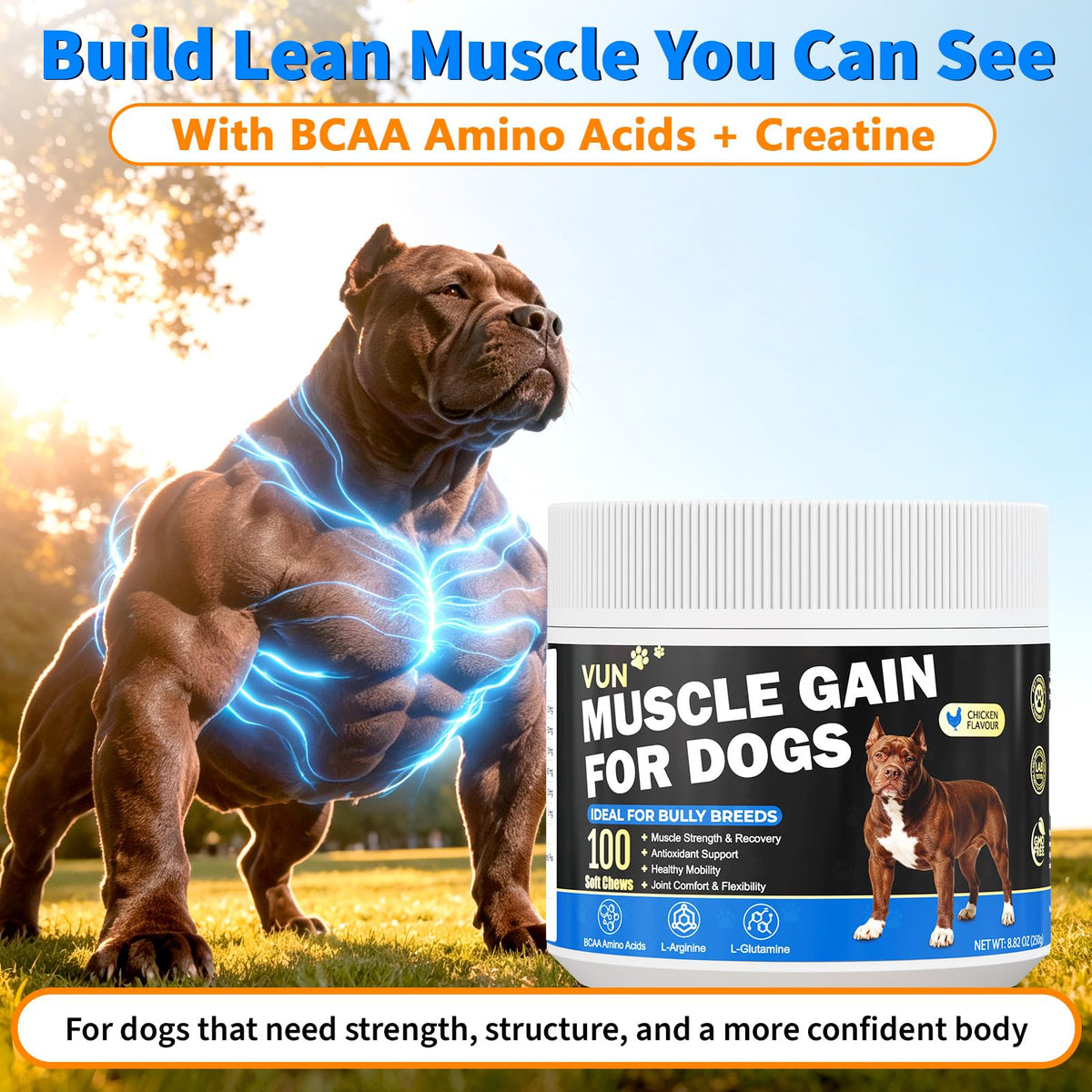 Dog Weight Gainer Soft Chews E413