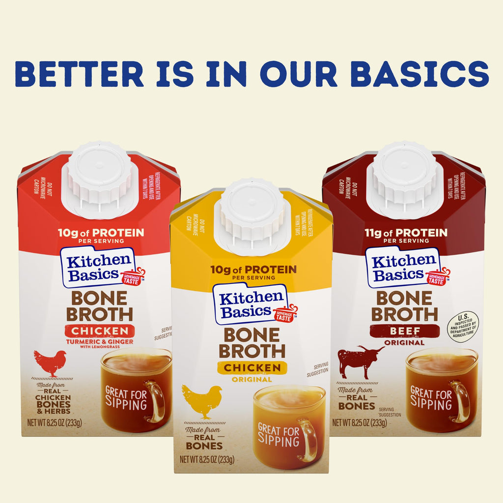 Chicken Bone Broth 8.25 oz Carton Pack of 12 O272
