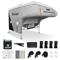 RV Truck Camper Cover with Ladder Cover and Gutter Cover H68226