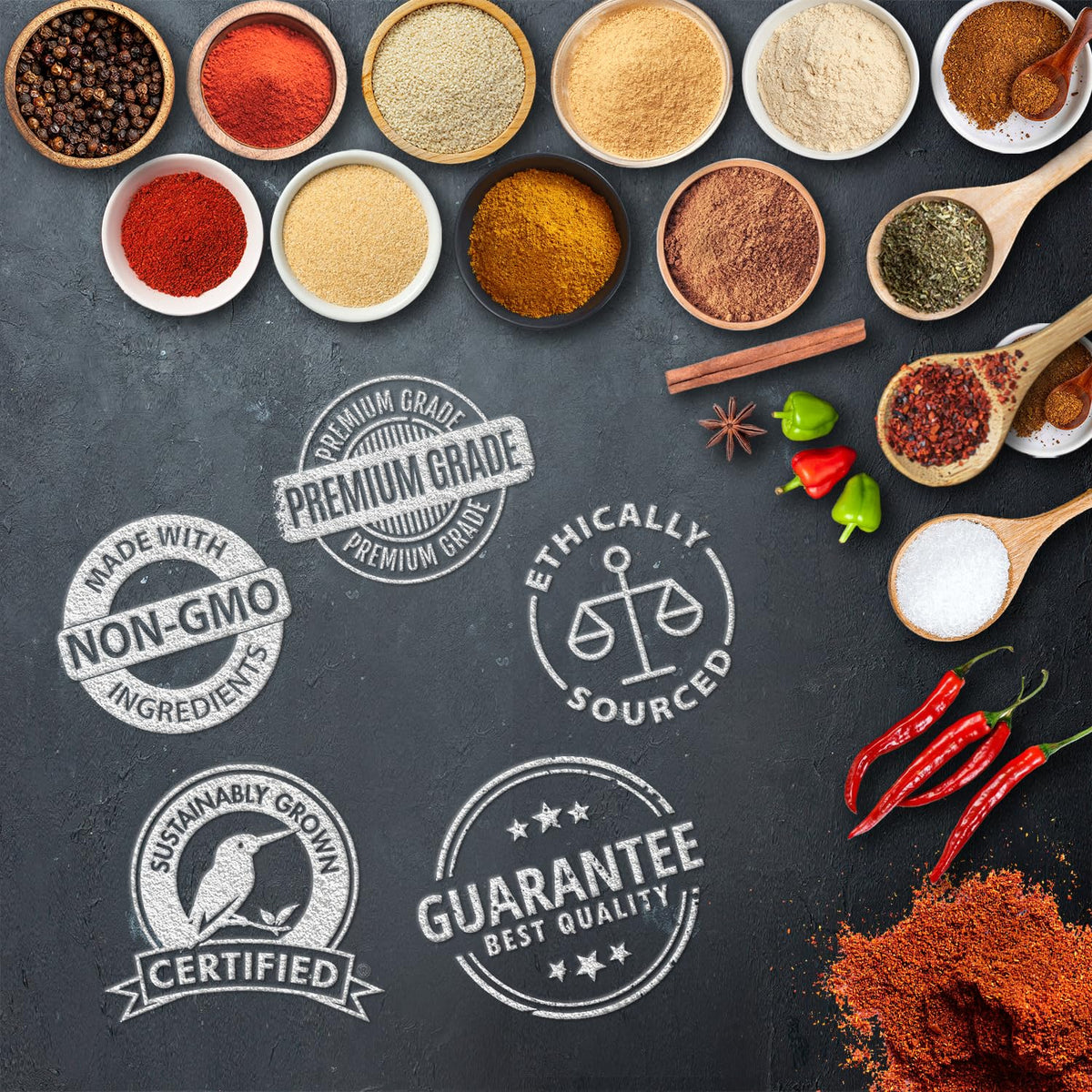 Cayenne Pepper Powder 5 LB Red Pepper Spice J512943
