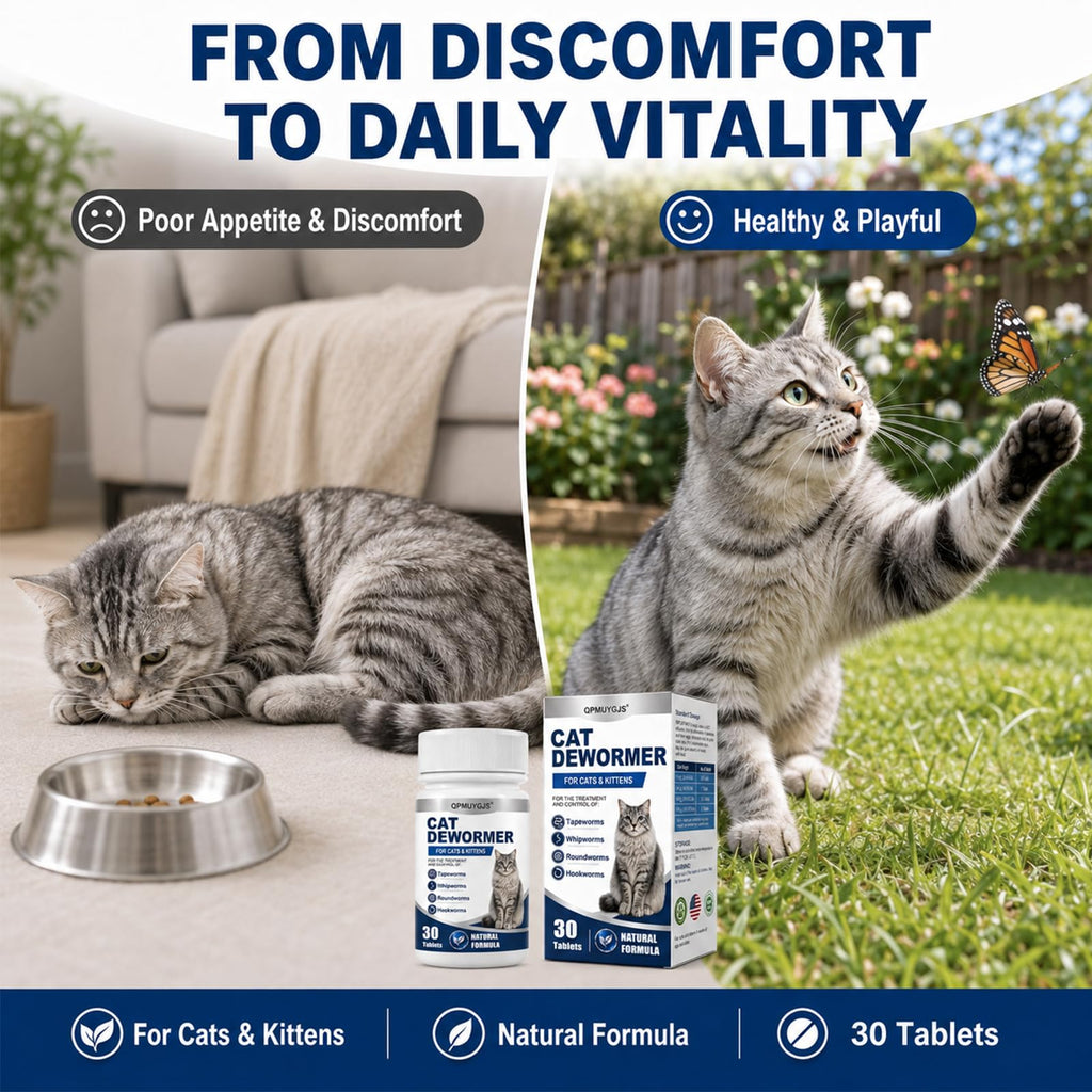 Dewormer for Cats & Kittens 30 Tablets R654