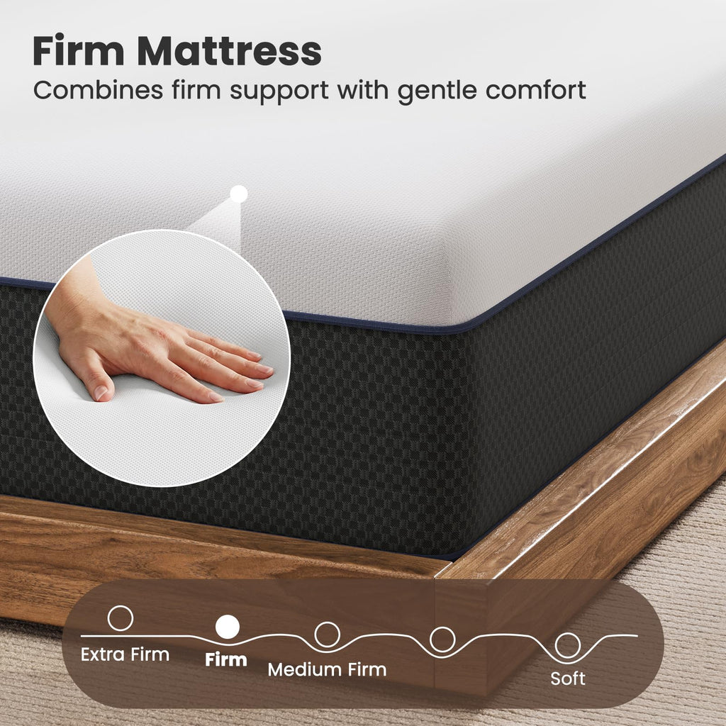 Twin Size 8 Inch Memory Foam Mattress U4836