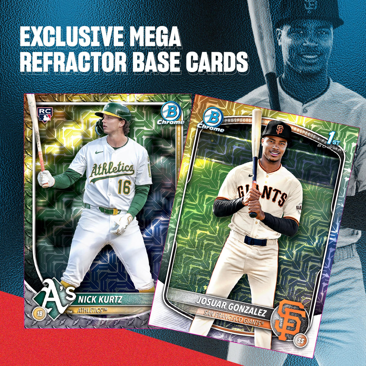 2025 Bowman Chrome Baseball Mega Box R3046