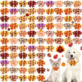 80 Pcs Fall Bow Ties for Dogs&Cats T8374