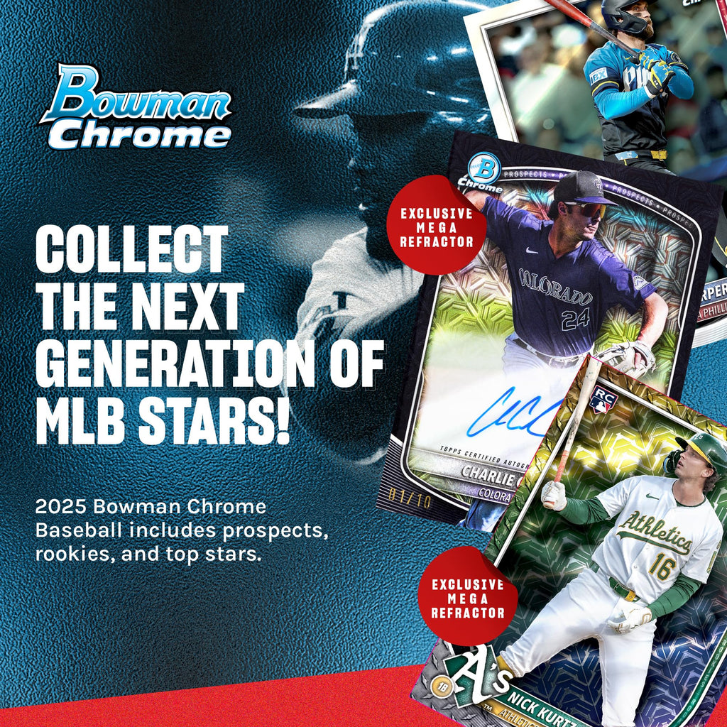 2025 Bowman Chrome Baseball Mega Box R3046