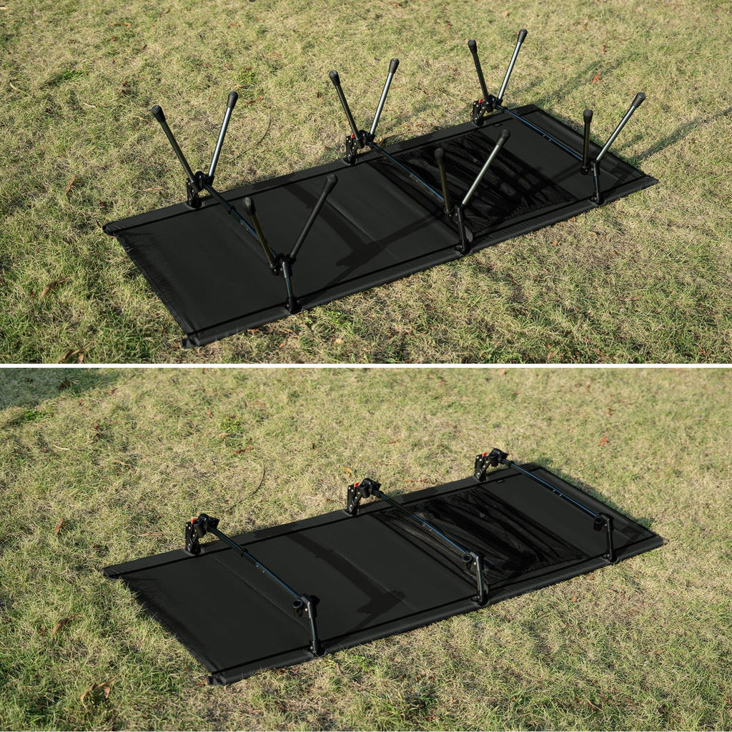 Height Adjustable Folding Camping Cot Z772748