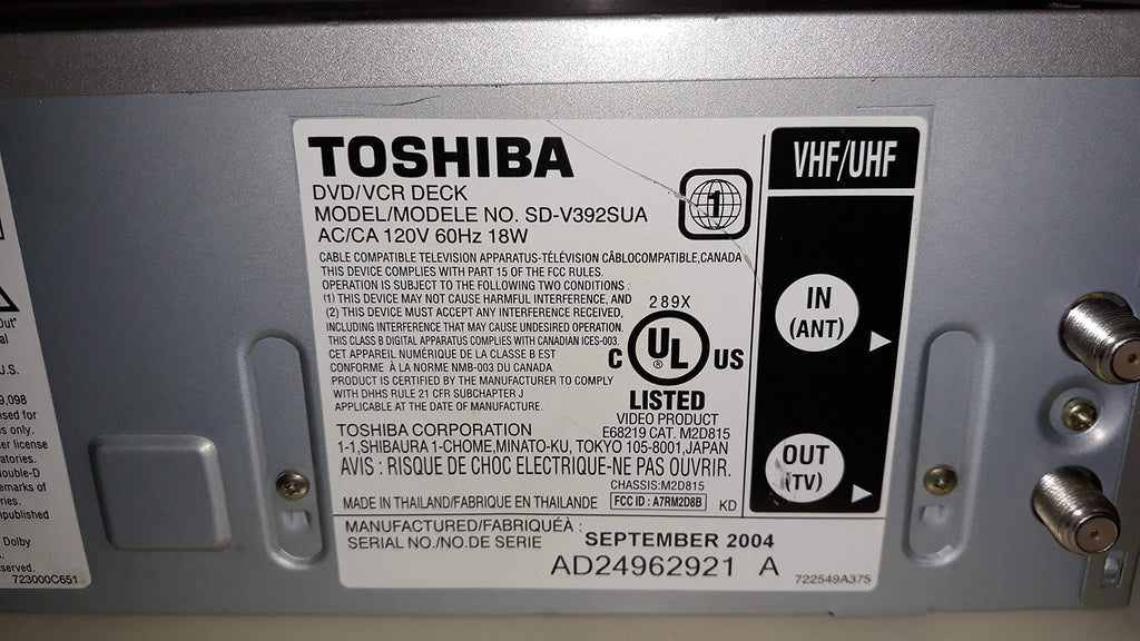 DVD/VCR Combo, Silver S8644